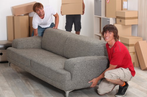 Eco-friendly moving practices in action